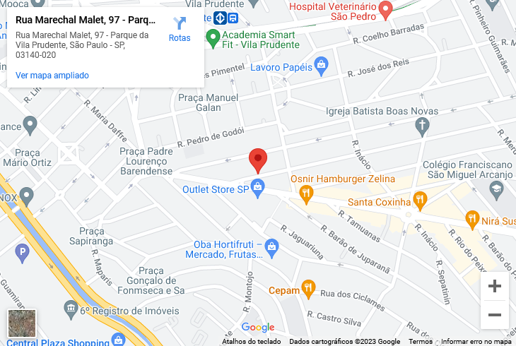 Unix Vila Zelina: Rua Marechal Malet, 97 - Parque da Vila Prudente